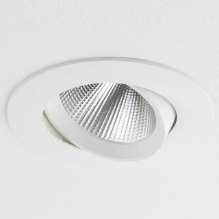 EGINA stropna svetilka LED 5W toplo bela okrogla bela/srebrna - 2