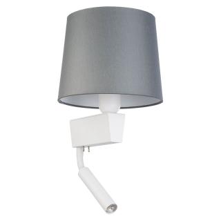 CHILLIN II zidna lampa G9; E27 siva/bijela - 2