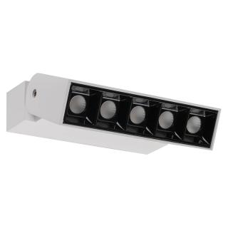 FOCUS MINI wall light LED 10W warm white rectangular white/black - 2