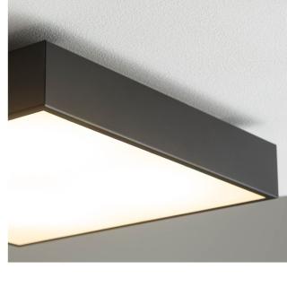 QUAD ceiling light light GX53 square black/white - 3