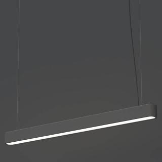 SOFT 90x6 viseča svetilka LED 16W siva/bela - 2