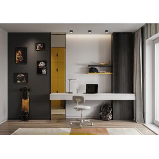 SMART namizna svetilka LED 8W CCT črna/srebrna - 2