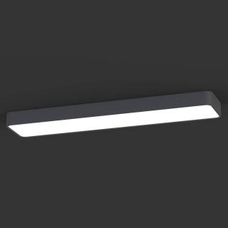 SOFT 90x20 stropna svetilka LED 16W siva/bela - 2
