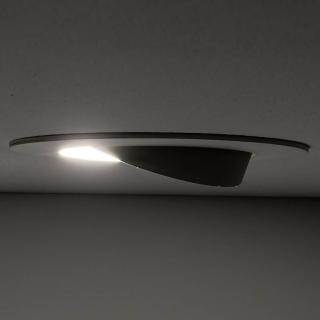 EGINA stropna svetilka LED 10W toplo bela okrogla bela - 4