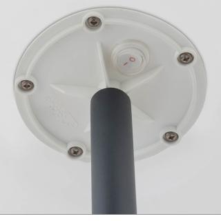 PATIO podna lampa E27 IP44 konus antracit/bijela - 3