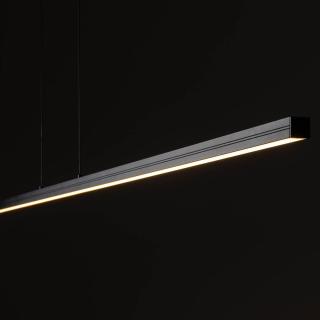 BAR pendant light LED 27W warm white elongated black/white - 4