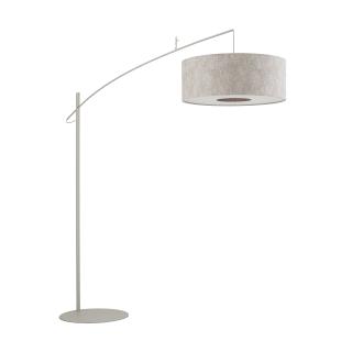 POISE talna svetilka E27 okrogla bež/silk gray - 3