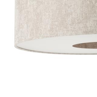 POISE talna svetilka E27 okrogla bež/silk gray - 1