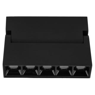 FOCUS MINI stenska svetilka LED 10W toplo bela pravokotna črna - 5