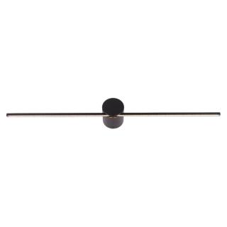 PIN S stenska svetilka LED 6W dnevno bela IP44 črna - 3