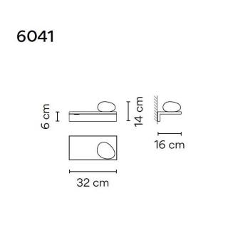 SUITE WALL stenska svetilka LED bela - 1
