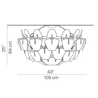 HOPE stropna svetilka E27 prozorna - 1