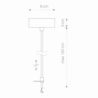 PROFILE obešalni set 1F bel - 3