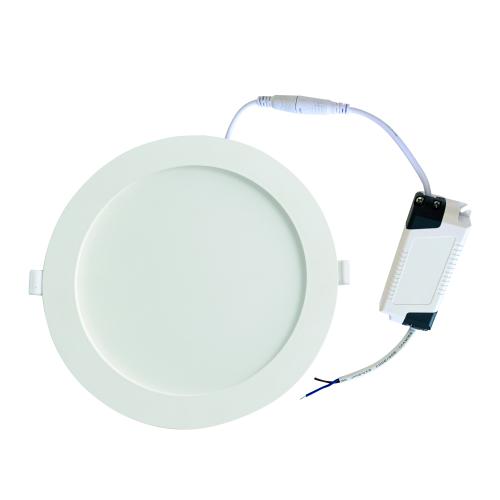 LESELI SLIM DS ugradni panel LED 6W toplo bijela okrugao bijeli
