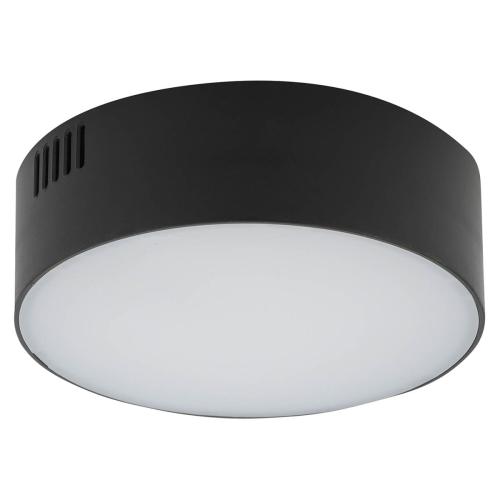 LID plafonjera svetilka LED 15W toplo bela okrogla črna/bela