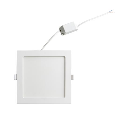 LESELI SLIM DS recessed panel LED 24W daily white square white