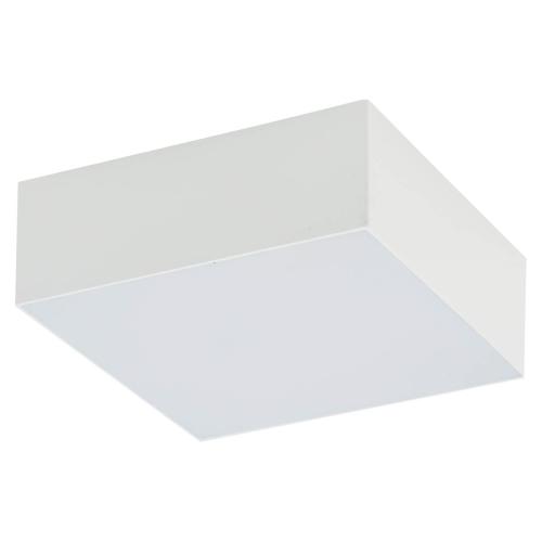 LID stropna svetilka LED 15W toplo bela kvadratna bela