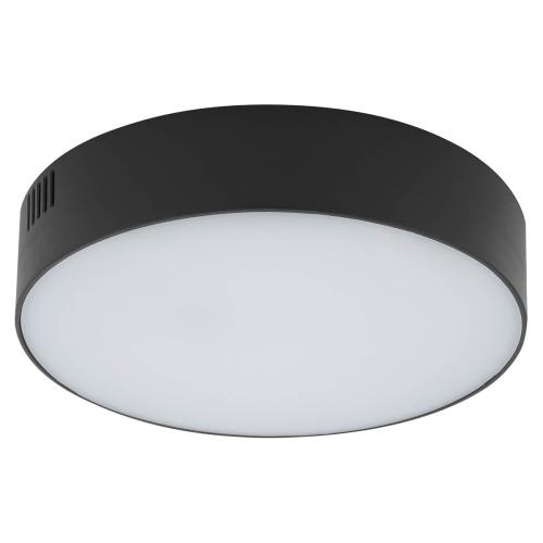 LID plafonjera svetilka LED 25W dnevno bela okrogla črna/bela