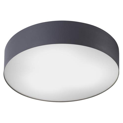 ARENA stropna lampa E14 okrugla antracit/bijela