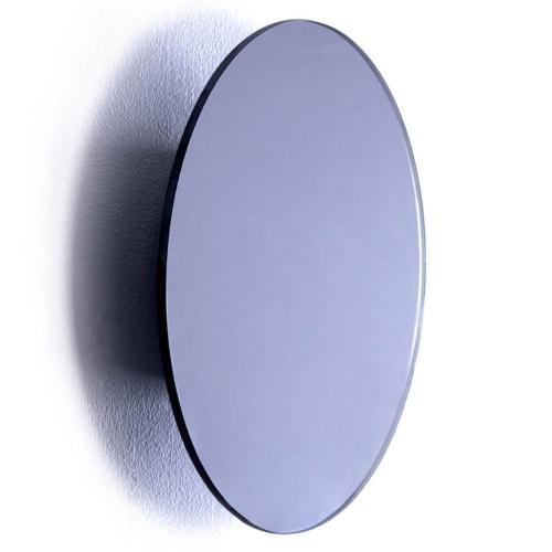 RING MIRROR S wall light LED 7W warm white round alu/black