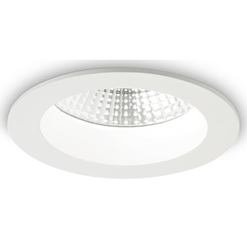 LED svetilka, stropna, BASIC, 10W, dnevno bela, 1050Lm, IP44, bela