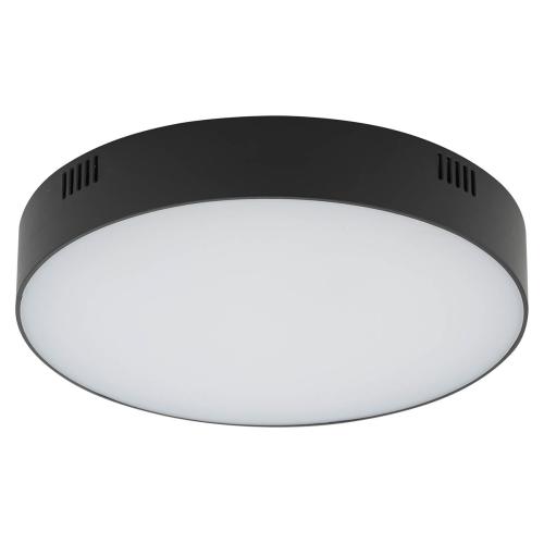 LID plafonjera svetilka LED 35W toplo bela okrogla črna/bela