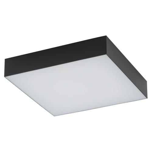 LID plafonjera svetilka LED 35W toplo bela kvadratna črna/bela