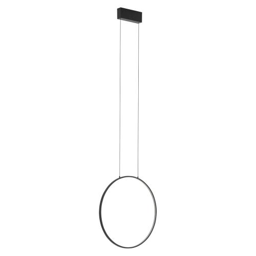 CIRCOLO S pendant light LED 18W warm white round black/white