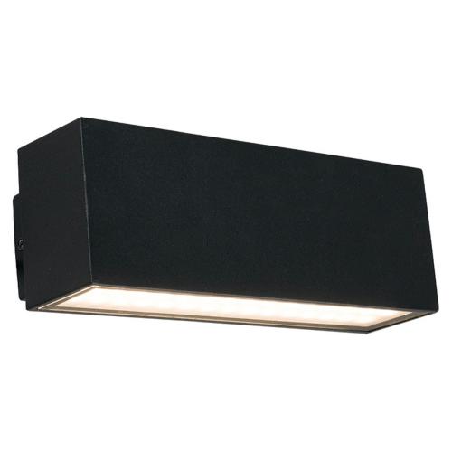 UNIT wall light LED 10W warm white IP54 black