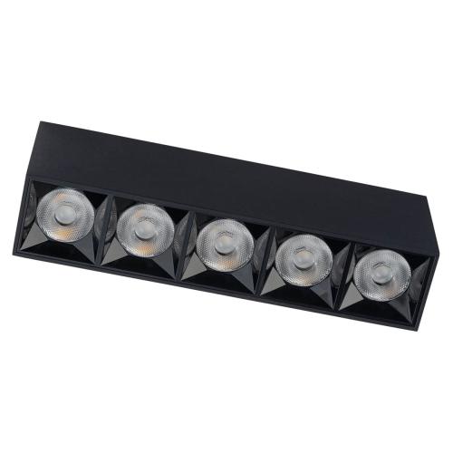 MIDI decken Leuchte LED 20W warmes weiße rechteckig schwarz