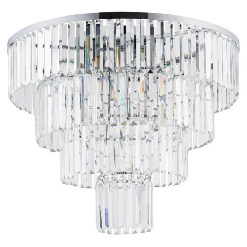 CRISTAL L ceiling light E14 silver/silver