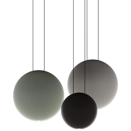 COSMOS HANGING pendant light LED green/brown/light gray