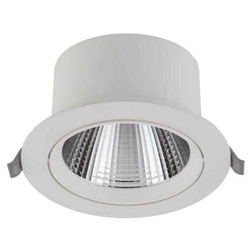 EGINA ceiling light LED 15W warm white round black