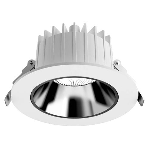 KEA stropna lampa LED 20W dnevno bijela IP44/20 okrugla bijela/krom