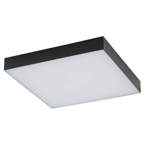 LID plafonjera svetilka LED 50W toplo bela kvadratna črna/bela