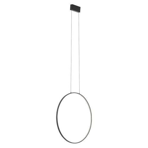CIRCOLO M pendant light LED 21W daily white round black/white