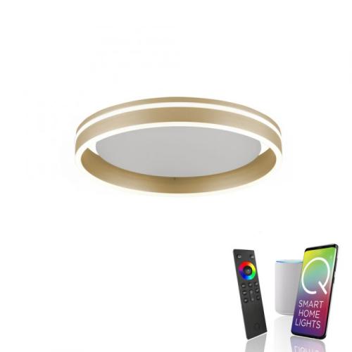 VITO Q ceiling light LED dimmable gold