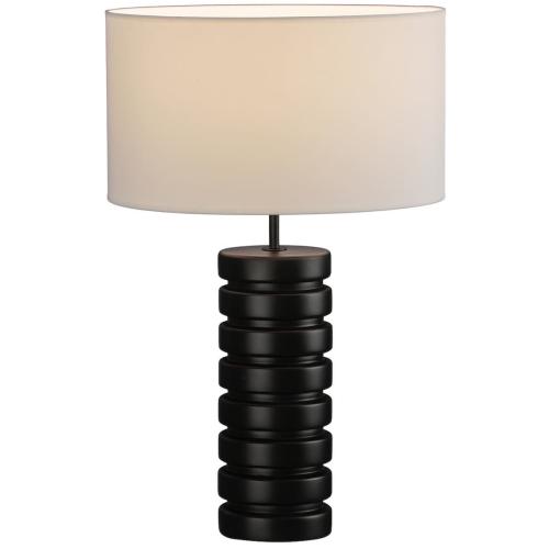 SHARM namizna svetilka E27 črna