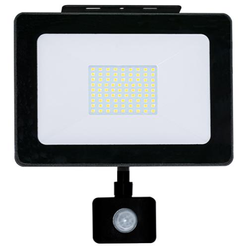 PANTH EVO reflektor LED 50W dnevno bela PIR črn IP44