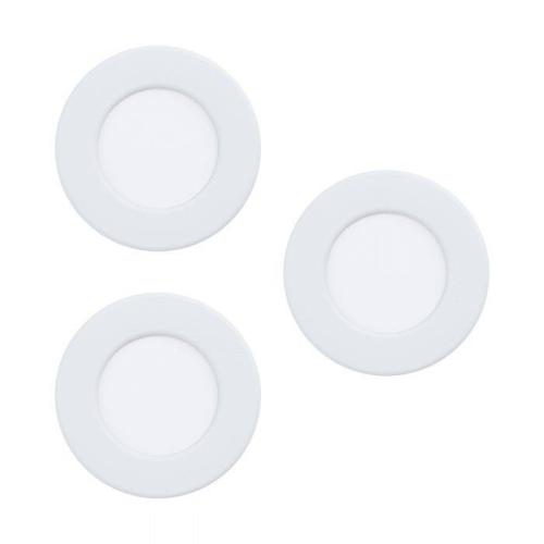 FUEVA 5 LED stropna svetilka okrogla 3W 3000K bela 3kom