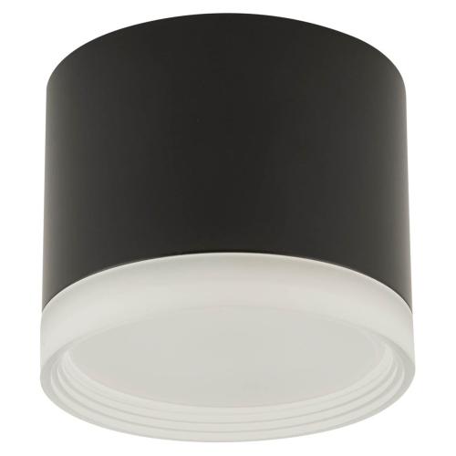 SILBA stropna svetilka GX53 okrogla črna