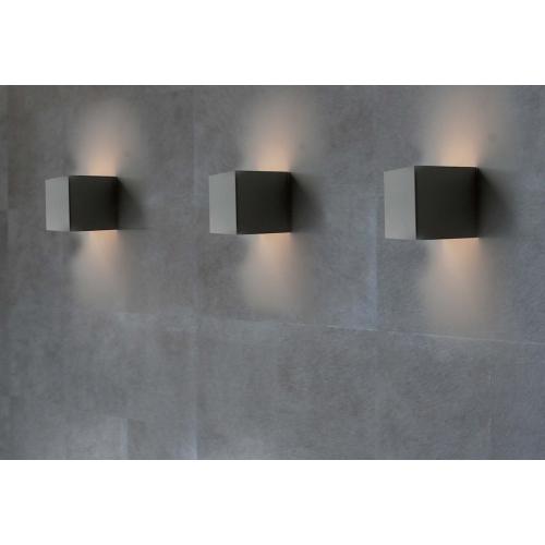 CUBE wall light G9 anthracite/white - 2
