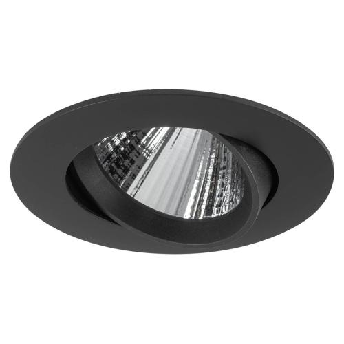 EGINA stropna svetilka LED 10W toplo bela okrogla črna - 2