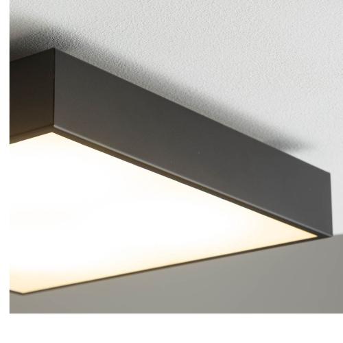 QUAD ceiling light light GX53 PIR square black/white - 4