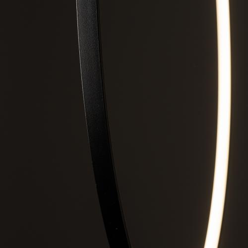 CIRCOLO S pendant light LED 18W warm white round black/white - 2
