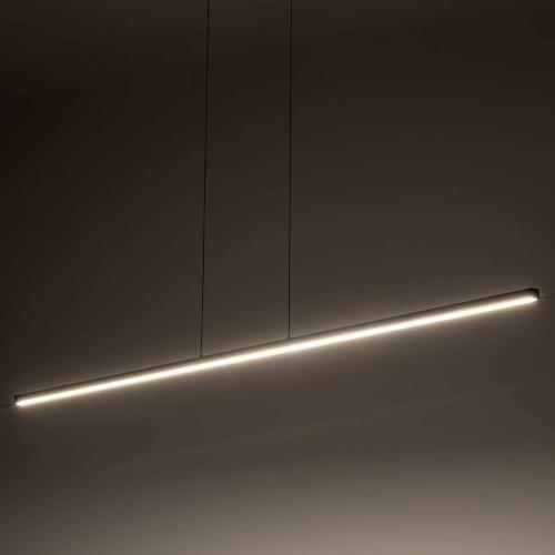 BAR S pendant light LED 21W warm white line black/white - 2