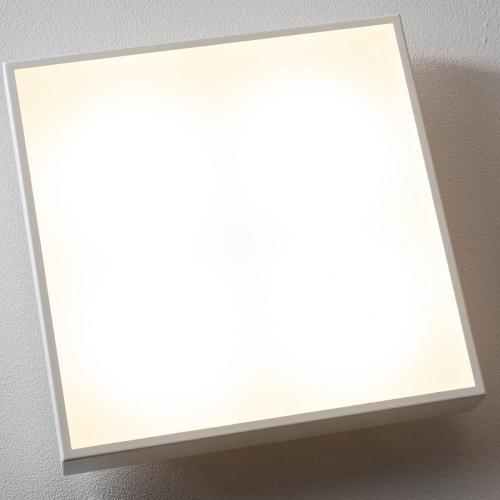 QUAD plafonjera svetilka GX53 PIR kvadratna bela/bela - 3