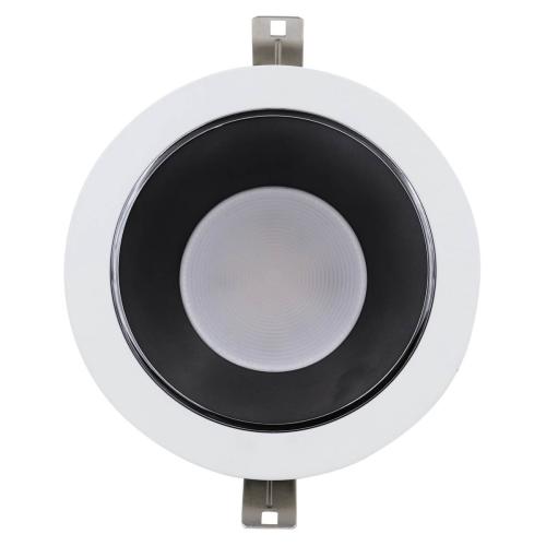 KEA stropna svetilka LED 20W dnevno bela IP44/20 okrogla bela/krom - 2