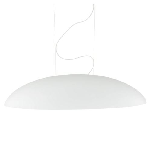 CANOE pendant light E27 round white/coppery - 3