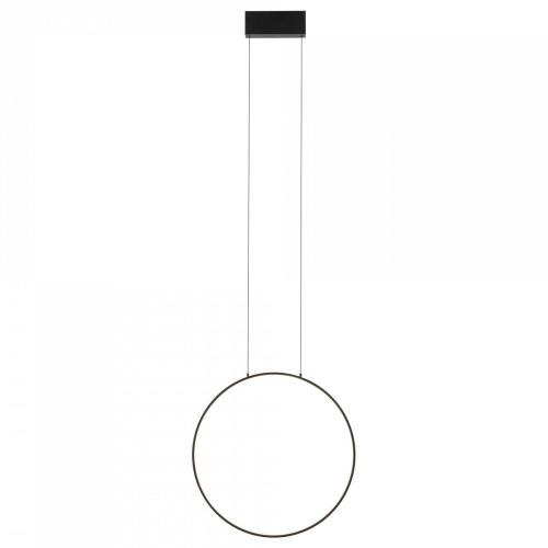 CIRCOLO S viseča svetilka LED 18W toplo bela okrogla črna/bela - 3